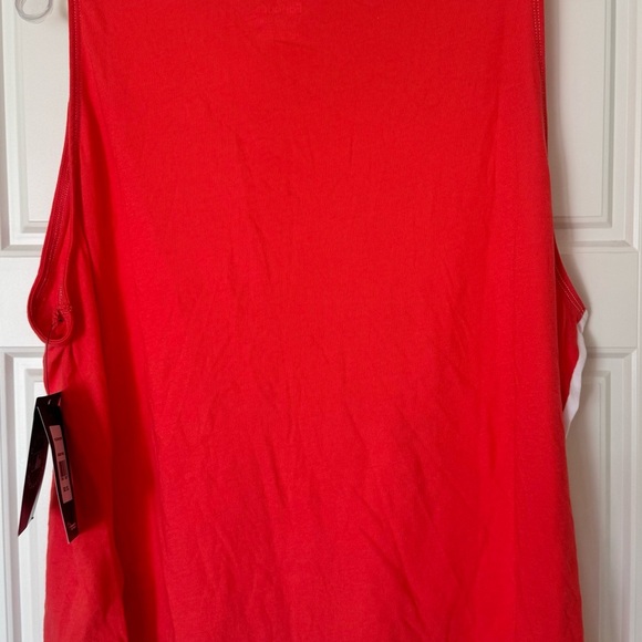 NWT‎ Philadelphia Phillies Fanatics Women's 3XL Color-Block Tank Top - Red/White - Picture 2 of 10